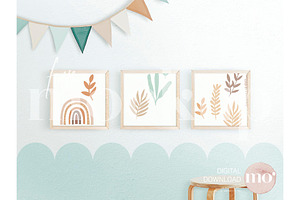 Nursery Mockup Frame Square