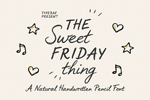 Sweet Friday Thing Font