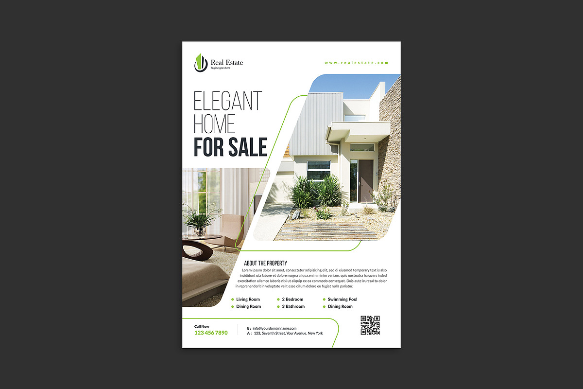 Real Estate Flyer, a Flyer Template by Diverter (Photo 3 of 3)