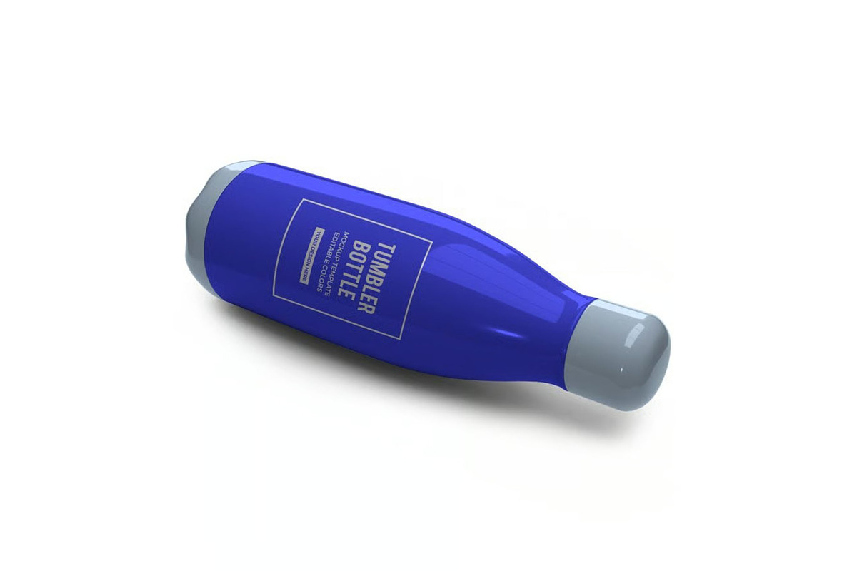Tumbler Drink Bottle Mockup Template, a Household Mockup by DesignRushMarket (Photo 8 of 11)