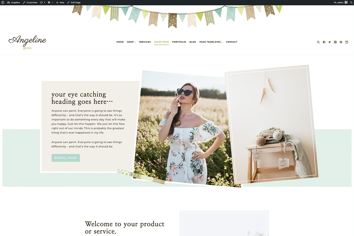 Angeline-gr-WordPress Kadence Theme, a WordPress Template by StylishDesignMe (Photo 3 of 10)