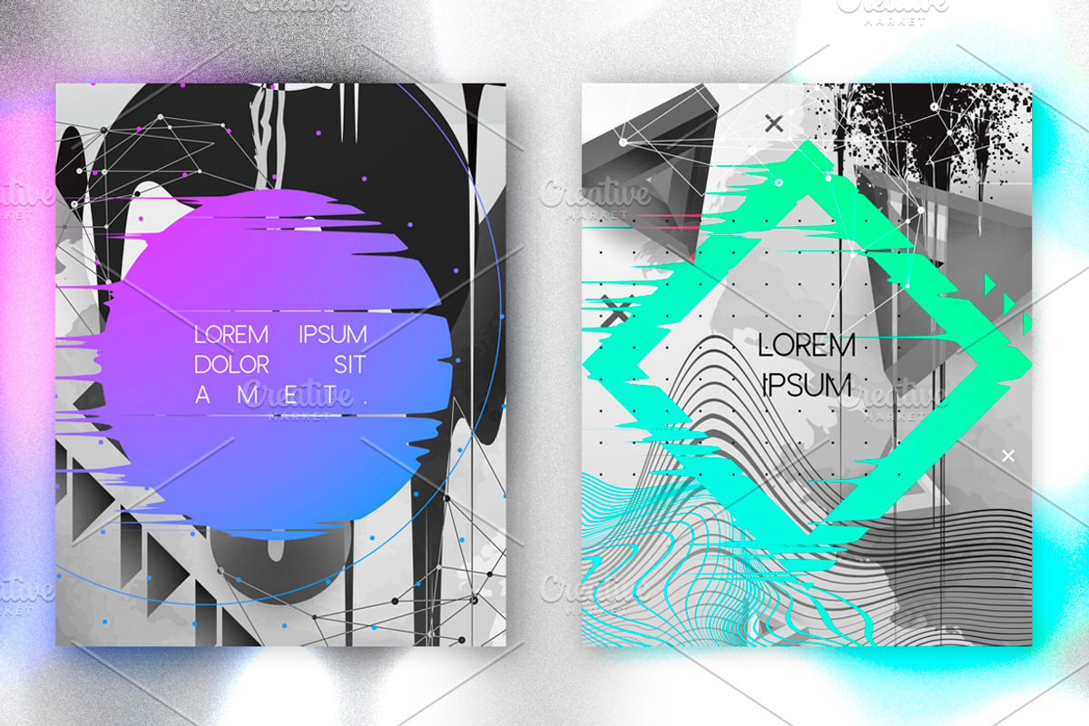 Abstract Creative Geometric design, an Illustration by Gluiki (Photo 3 of 8)