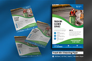 Trash Bin Cleaning Flyer Template, a Flyer Template by rivatxfz (Thumbnail 1 of 2)