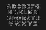 NERO Bold Sans Line Fonts, a Sans Serif Font by WhymoreArt (Thumbnail 6 of 7)