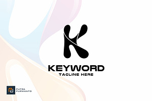 Keyword / Letter K - Logo Template