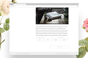 Sylvia - Responsive WordPress Theme, a WordPress Template by Anna Moore (Thumbnail 2 of 3)