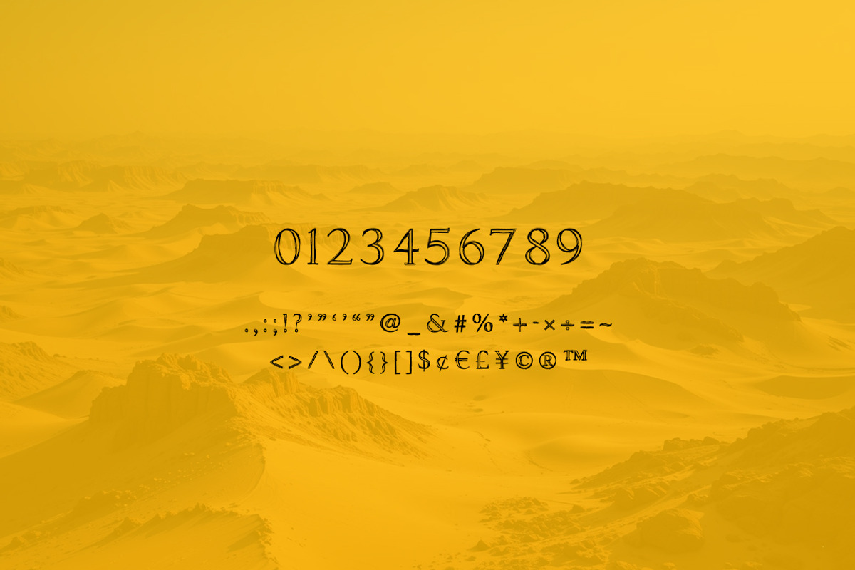 Dzulqarnain Font, a Serif Font by yantodesign (Photo 10 of 10)