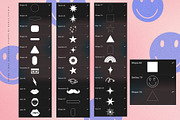 Retro Vibes Procreate Stamp Brush, a Brush Add-On by Darla Studio (Thumbnail 10 of 11)