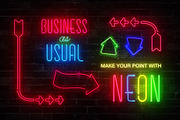Neon Sign Collection: Volume One, a Texture Illustration by Wingsart Studio (Thumbnail 9 of 10)