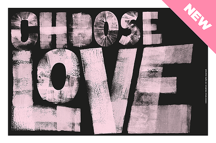 Display font Choose Love sans serif