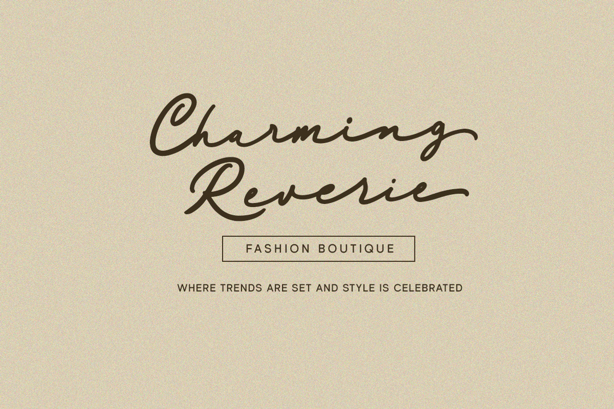 Magic Gleam - Script Handwritten, a Script Font by Letterhend Studio (Photo 2 of 9)