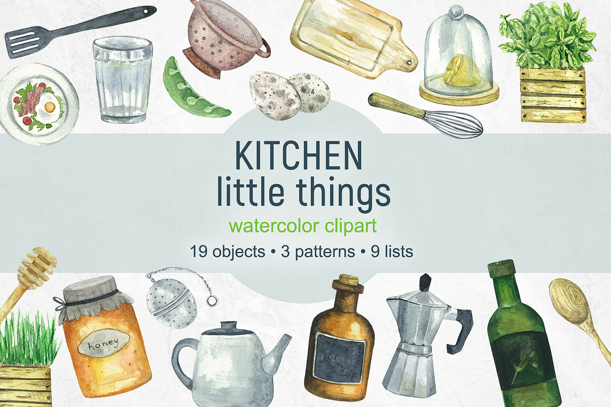 Kitchen little things, a Food Illustration by Nastilustra (Photo 1 of 3)