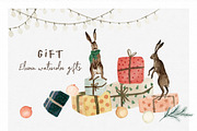 Fantastic Holiday-Winter collection, an Animal Illustration by Graphic Box (Thumbnail 4 of 13)