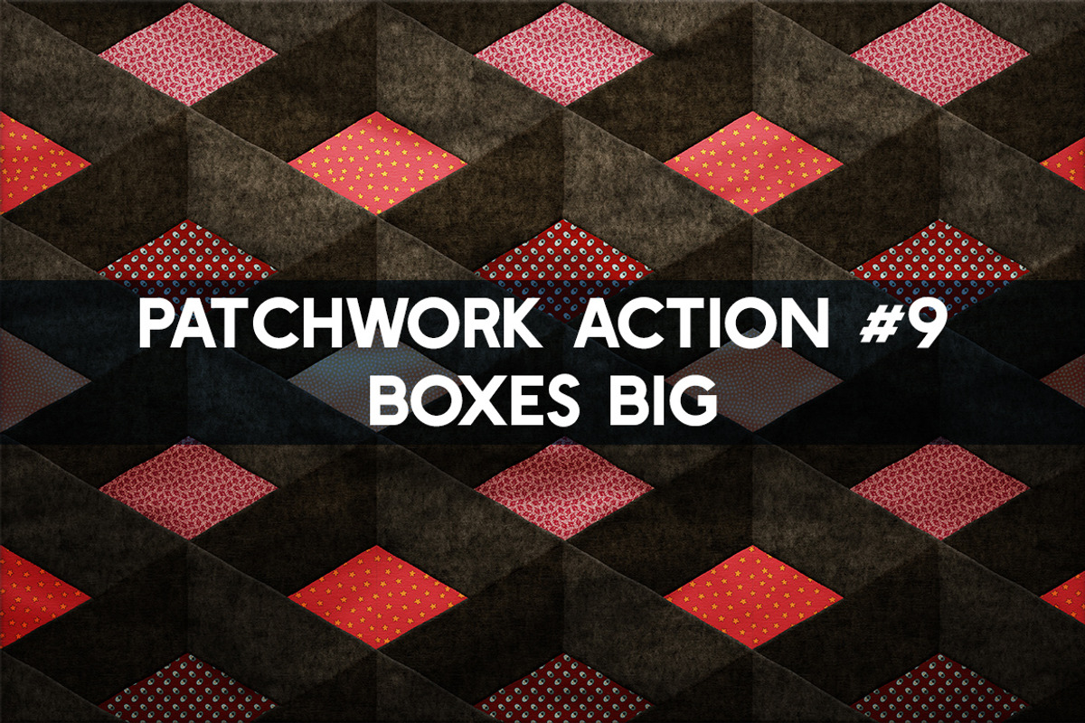 PATCHWORK Effect Photoshop TOOLKIT, a Layer Style Add-On by Graphic Spirit (Photo 16 of 19)