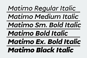 Matimo Humanist Sans Serif, a Sans Serif Font by Yukita Creative (Thumbnail 8 of 11)