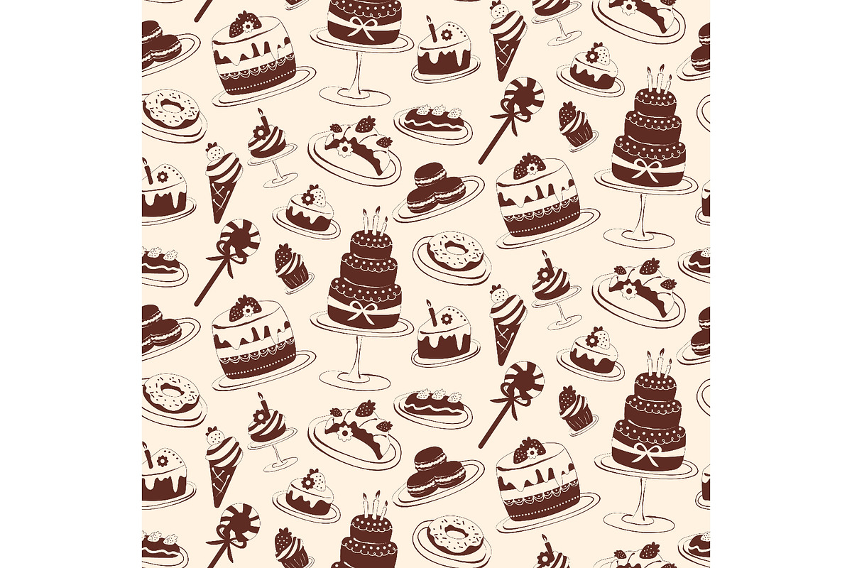Bakery design featuring sweet, a Food Illustration by okskukuruza (Photo 1 of 3)