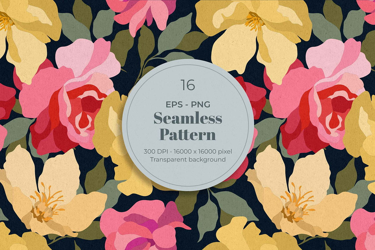 Modern Serenity Floral Edition, a Decorative Illustration by Papatongartist (Photo 3 of 11)
