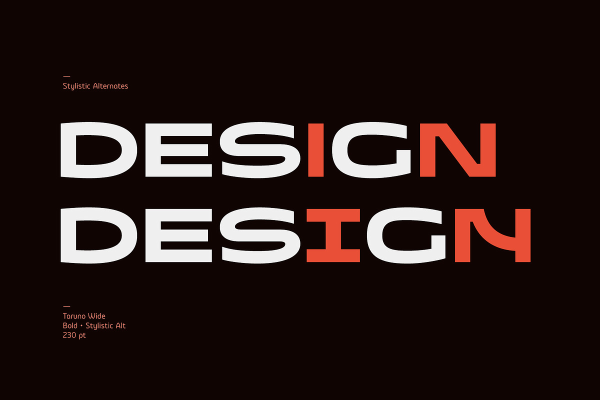 Taruno Wide Font Family, a Sans Serif Font by Locomotype (Photo 10 of 13)