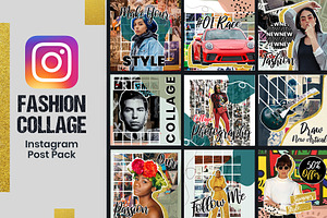 Fashion Collage Style Instagram Post