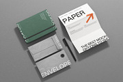 Modern Branding Guidelines Mockup, an Advertising Mockup by East Gallery (Thumbnail 5 of 15)