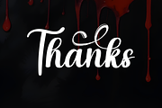 Bloody | Script Font, a Handwritten Font by Scratchones (Thumbnail 9 of 9)
