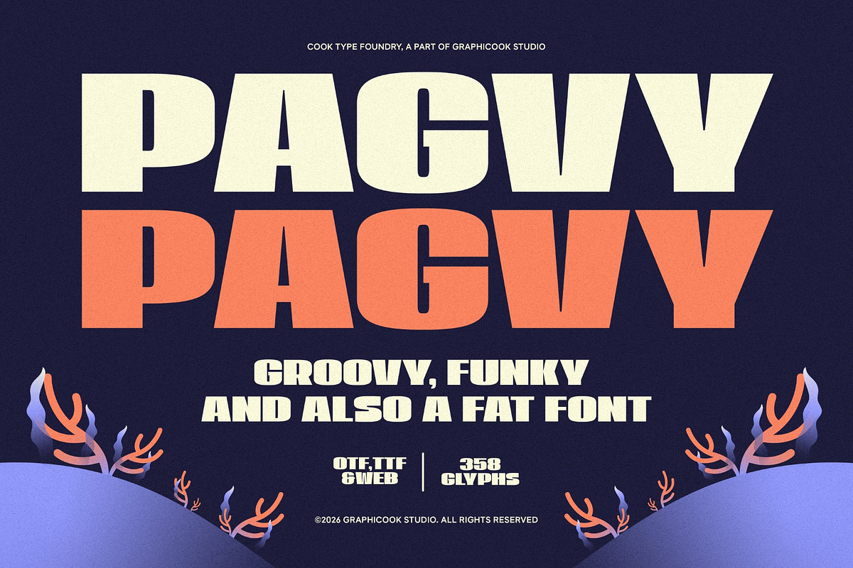 Pagvy, a Sans Serif Font by graphicook (Photo 1 of 10)