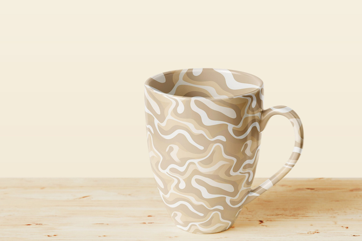 Wavy Seamless Pattern, Wavy Lines, a Pattern Graphic by BrushstrokeArtGB (Photo 10 of 10)