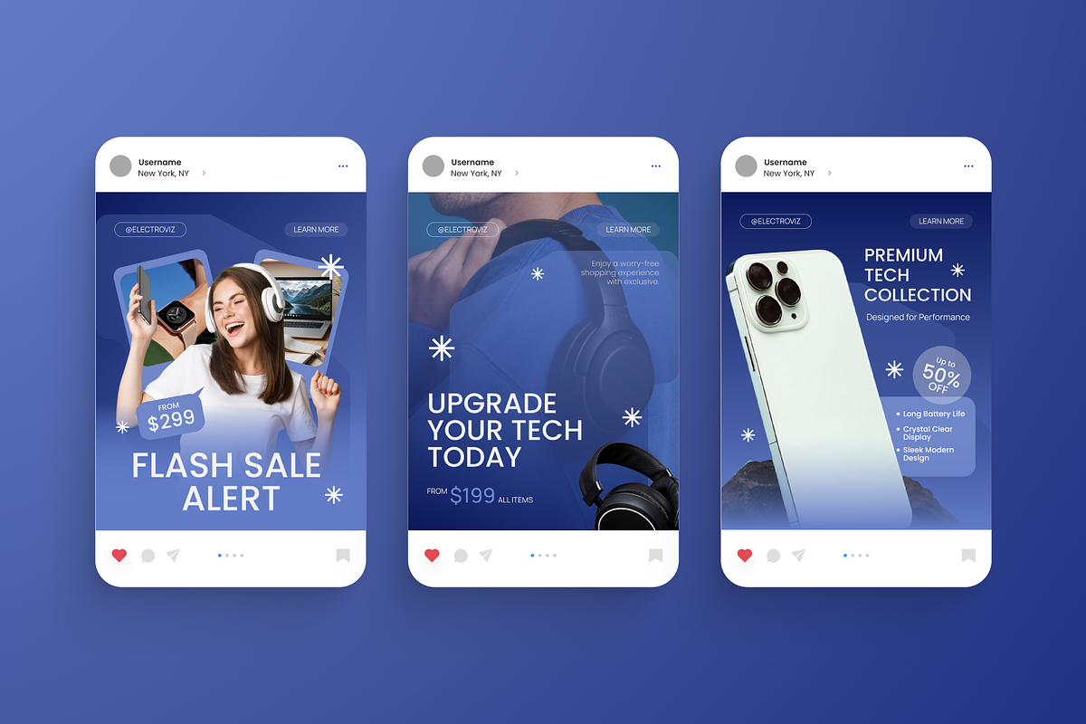 Electronic Sale Instagram Post, a Social Media Template by Annora Studio (Photo 4 of 6)