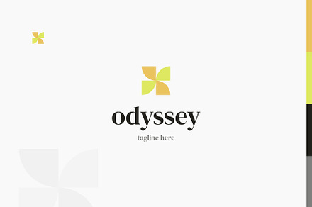 Odyssey Geometric Minimal Logo
