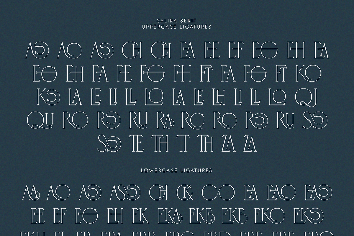 Salira Typeface, a Sans Serif Font by wubstudio (Photo 13 of 15)