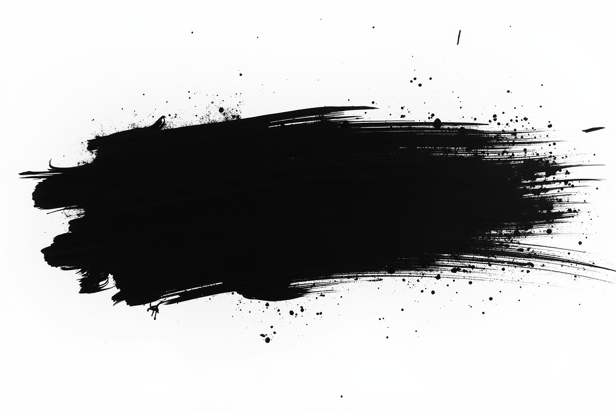 Black Brush Stroke Bundle, an Illustration by Gaye Art (Photo 18 of 21)