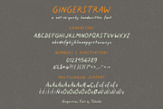 Gingerstraw, a Font by takoliko (Thumbnail 7 of 9)