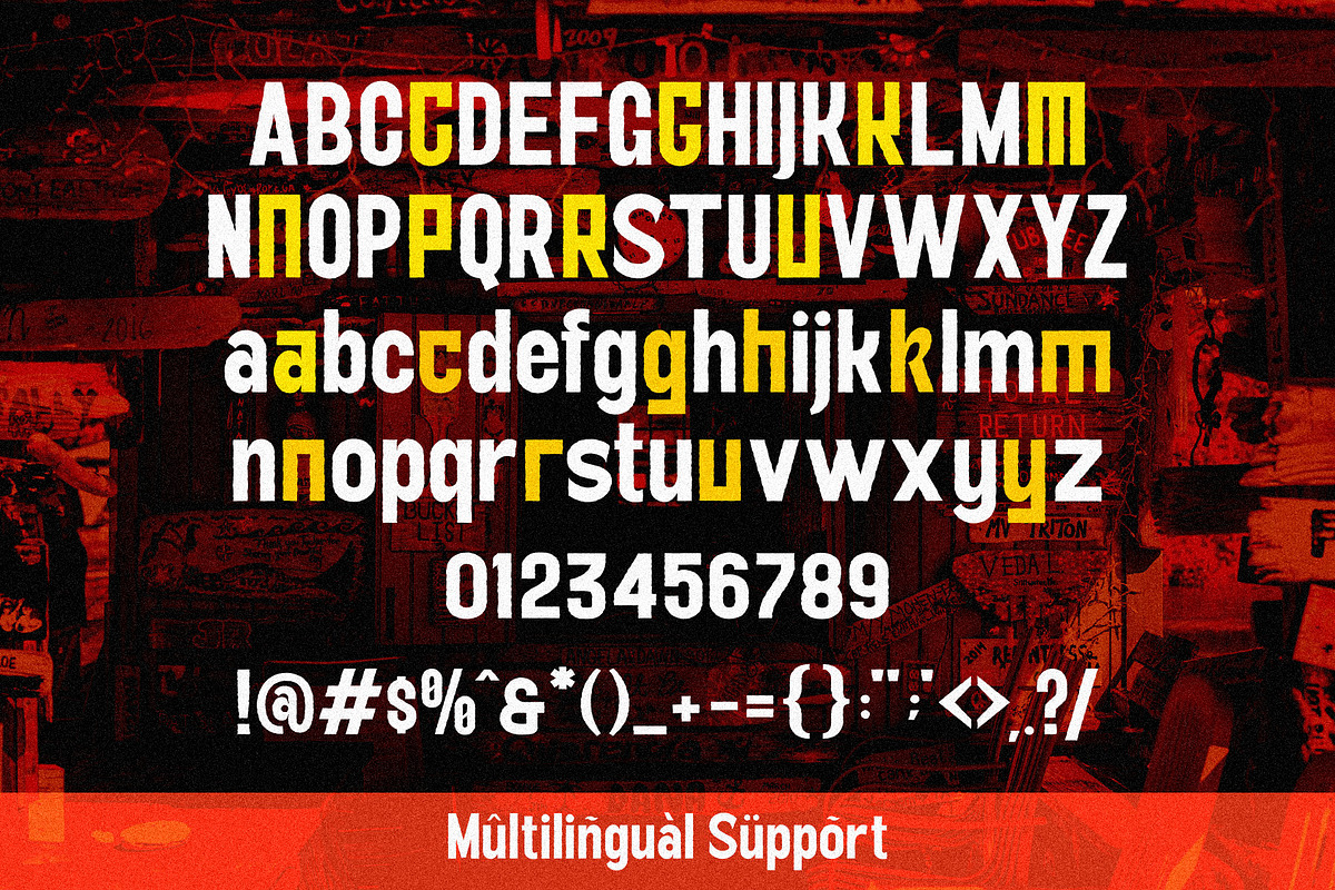 VT Counter Courage - Industrial Font, a Sans Serif Font by ViactionType (Photo 7 of 10)