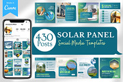 430 Solar Panel - Canva Templates, a Social Media Template by Viral Content Design (Thumbnail 1 of 16)