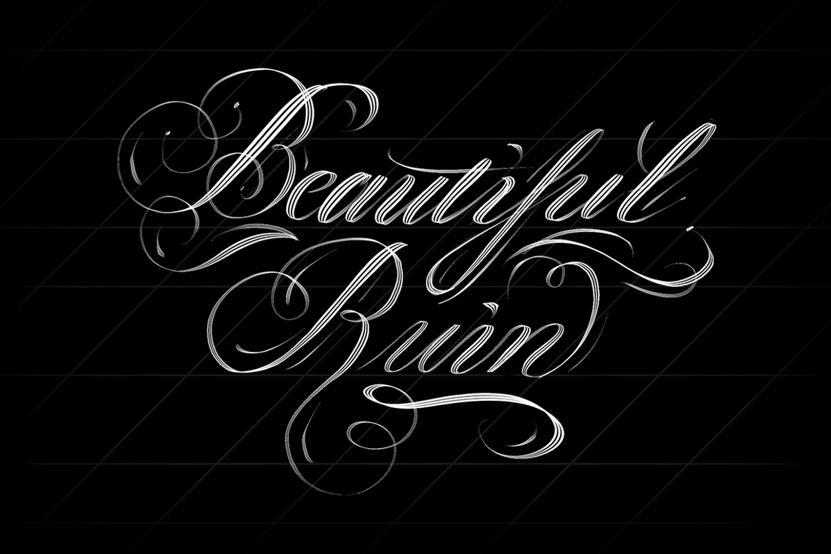 Pointed Scroll Procreate Brush Set, a Brush Add-On by Jake Rainis (Photo 6 of 7)