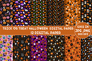 Trick or Treat Halloween Digital, a Graphic by Designking (Thumbnail 1 of 4)