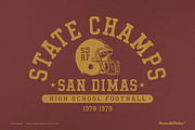 Field House - A Rustic Athletic Font, a Slab Serif Font by Komet & Flicker (Thumbnail 9 of 14)
