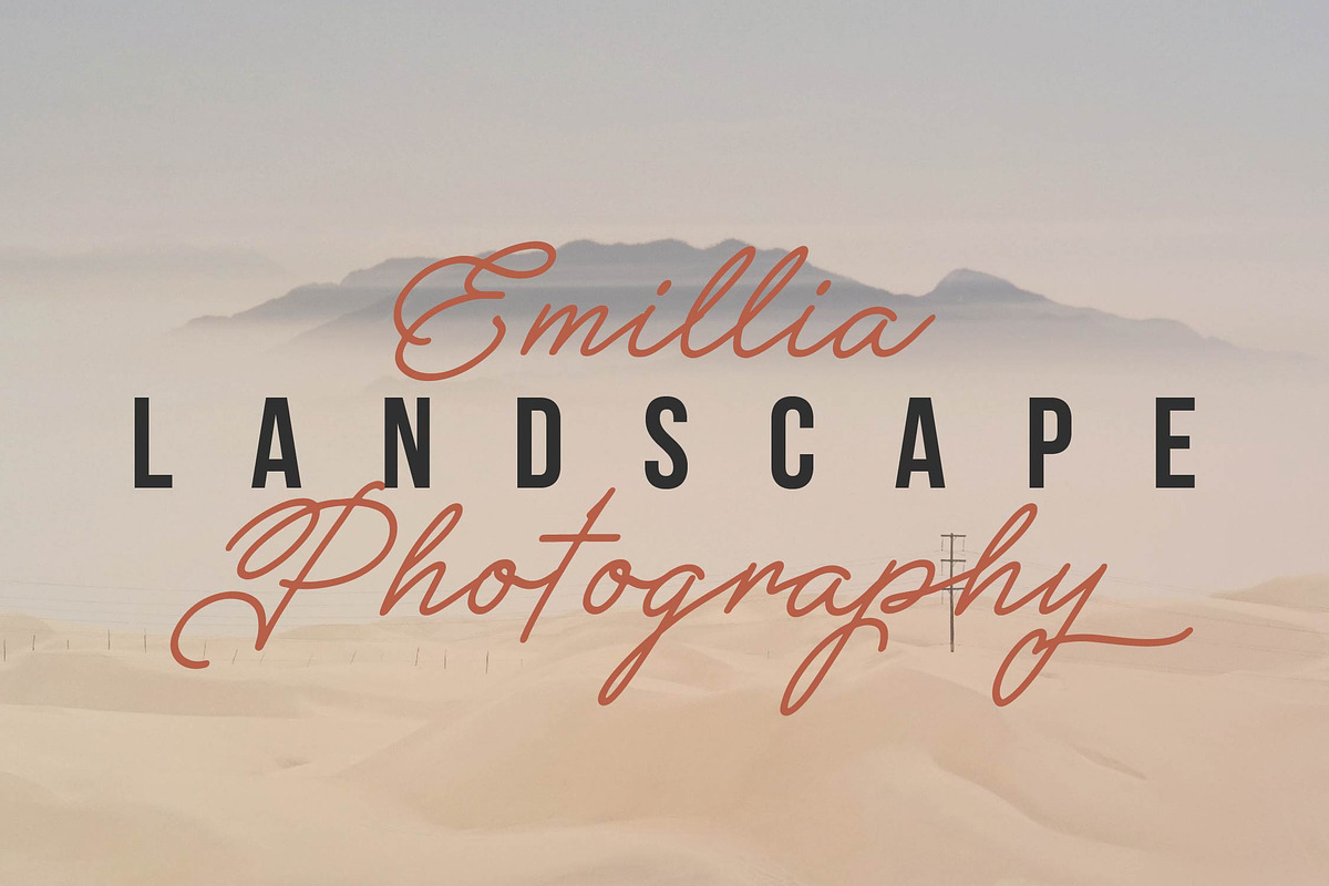Methamory | Monoline Script Font, a Script Font by Denustudios (Photo 6 of 15)