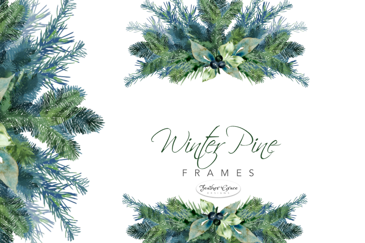 Pine Branches & Wreaths, an Illustration by Feather Grace Designs (Photo 13 of 13)