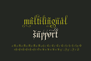 Fraktur Blackletter Gothic Font, a Blackletter Font by kaer_shop (Thumbnail 4 of 11)