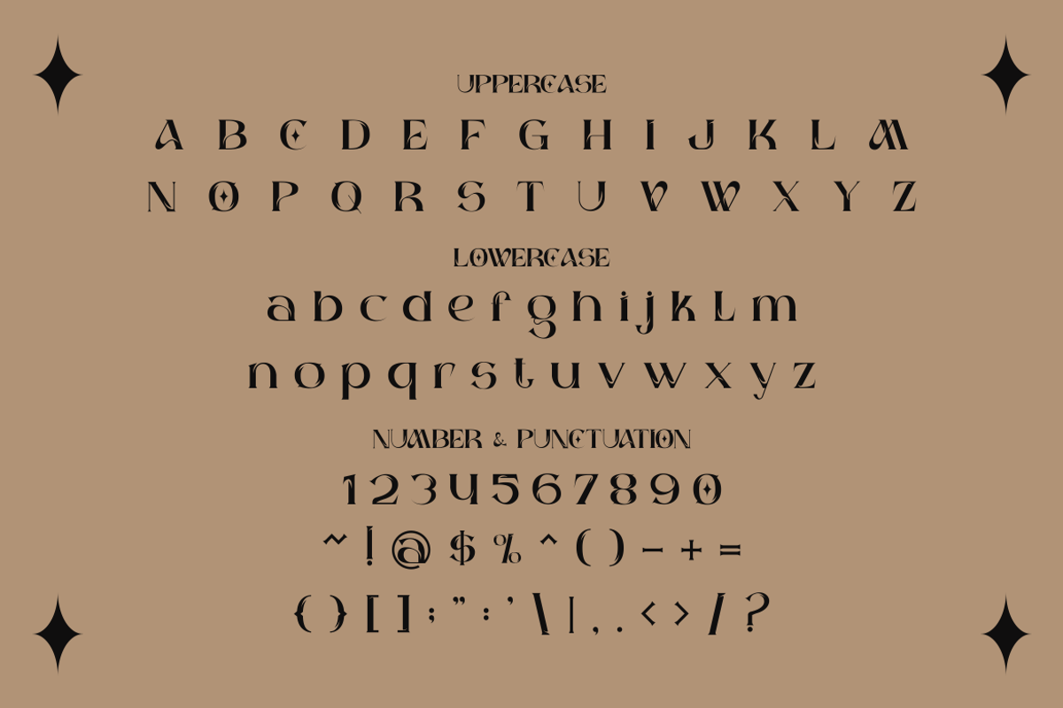 Crevia Elegant Font, a Font by PutraCetol Studio (Photo 5 of 5)