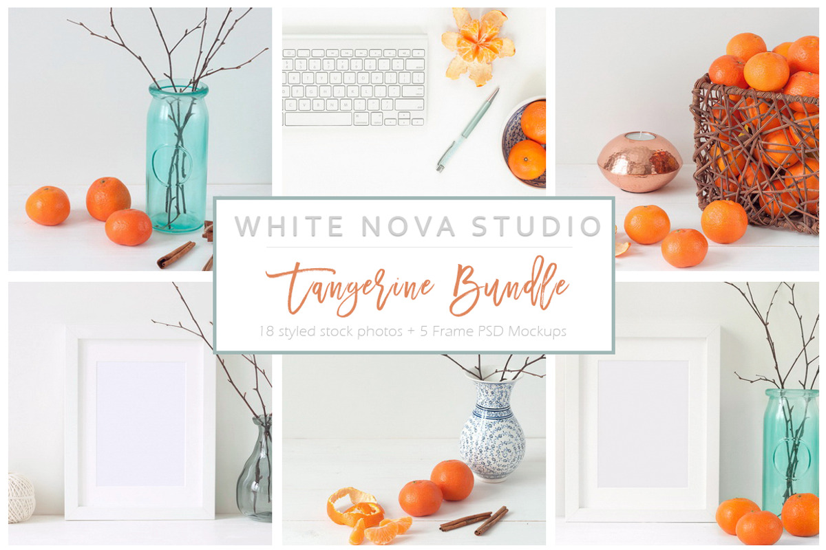 Tangerine BUNDLE, a Print Template by Kate Roubin (Photo 1 of 8)