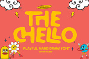 The Chello - Playful Display Font, a Handwritten Font by Afkari Studio (Thumbnail 2 of 11)