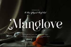Manglove - Elegant Serif Font