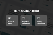 Getsoon-Travel Agency Hero Header, an UI Kit Template by SquidPixey (Thumbnail 3 of 3)