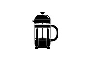 French Press Coffee Silhouettes, a Graphic by hafijul (Thumbnail 12 of 14)
