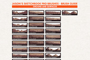 Jason's Sketchbook Pro MEGA SET, a Brush Add-On by Jasons Brushes (Thumbnail 14 of 16)