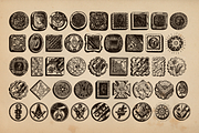 130 Vintage Illustrations - Buttons, an Illustration by Meglenov (Thumbnail 5 of 5)