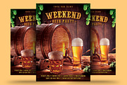 Weekend Beer Party Flyer, a Flyer Template by Rafoz (Thumbnail 4 of 4)