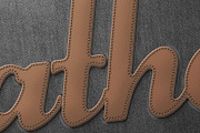 Leather Badge Photoshop Actions, an Action Add-On by Blacknull (Thumbnail 10 of 12)